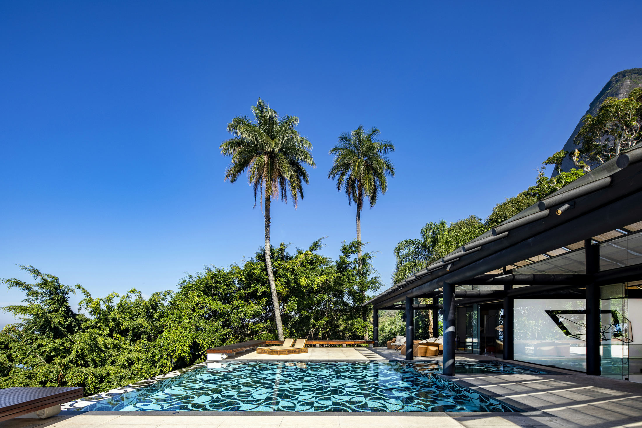 Villa vue mer à São Conrado