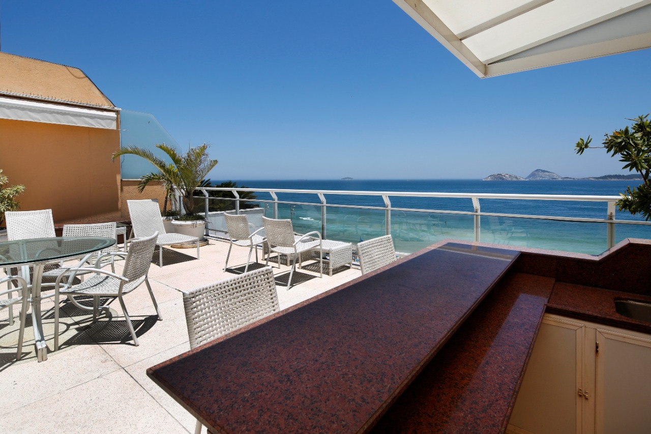 Duplex penthouse with 3 suites for sale on Ipanema's beach — photo 5 of 24 (penthouse, Ipanema, Rio de Janeiro)