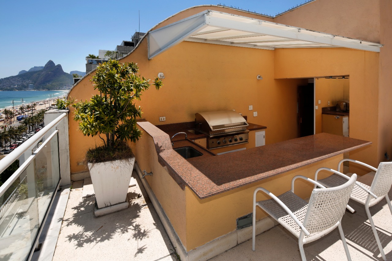 Duplex penthouse with 3 suites for sale on Ipanema's beach — photo 4 of 24 (penthouse, Ipanema, Rio de Janeiro)